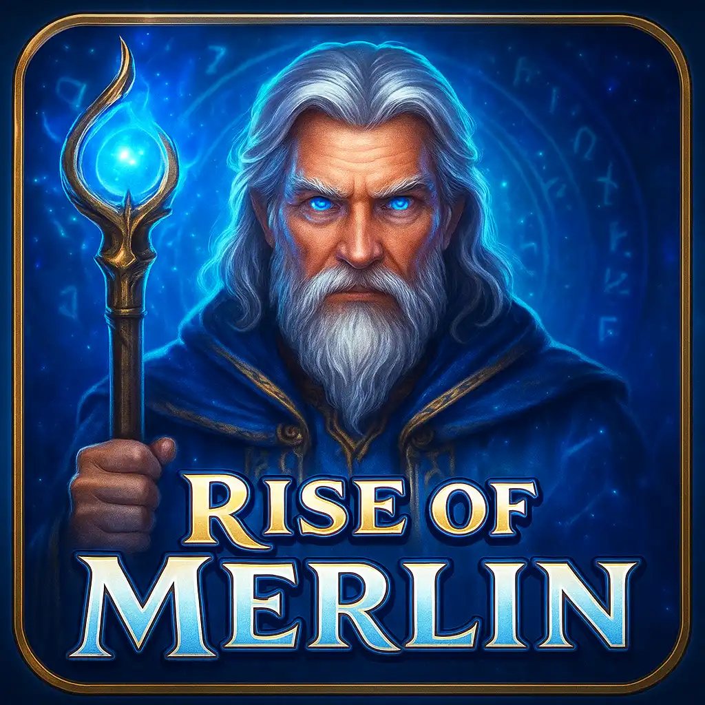 Rise of Merlin slot game screenshot